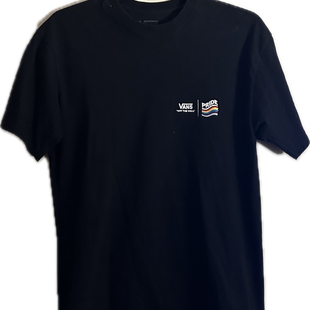 Vans Black Short Sleeve Tee with Graphic